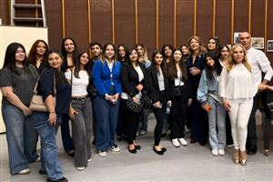 NDU Journalism Students Meet with Ministers and Media Professionals 10